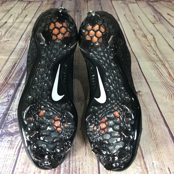 NIKE Force Trout 5 Black/White Metal Baseball - Picture 2 of 7